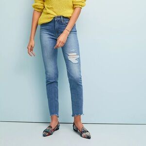 Levi's 724 High Rise Straight Crop Jeans (Stretch) | Sz 29 (F33S6)